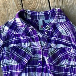 Stio - Purple Flannel Shirt - sz Medium